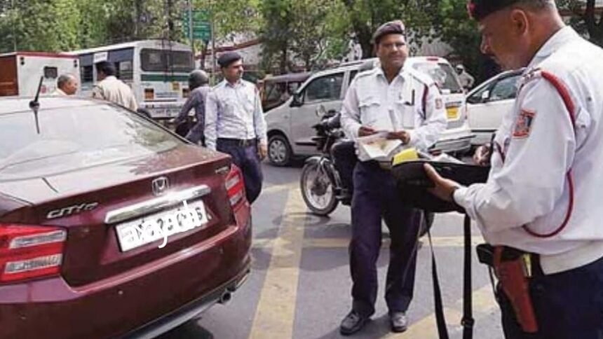 bharatika digital article latest online vehicle challan check scam parivahan portal warning